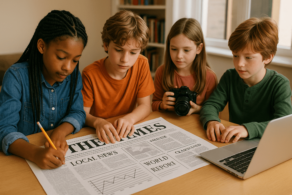 This Homeschool Idea Combines Journalism, Real-World Learning, and Entrepreneur&nbsp;Skills!