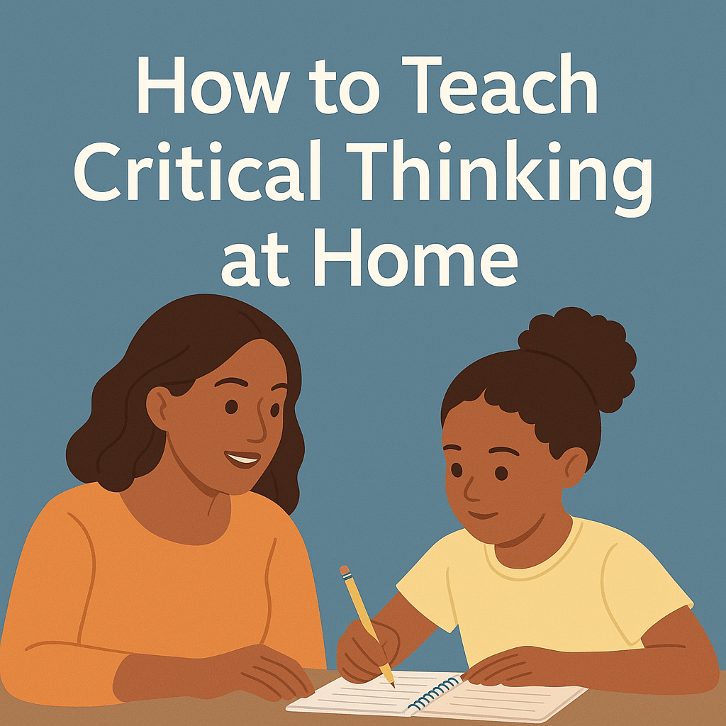How to Teach Critical Thinking at Home: A Practical&nbsp;Guide